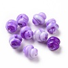 Two Tone Opaque Acrylic Beads OACR-P013-31A-1