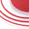 Round Waxed Polyester Cord X-YC-G006-01-1.0mm-15-3