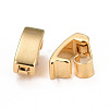Eco-Friendly Brass Watch Band Clasps KK-M225-26G-D-2