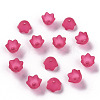 Transparent Acrylic Beads Caps PL543-12-3
