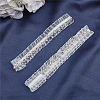 Lace Elastic Bridal Garters AJEW-WH0258-224-5