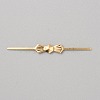 Alloy Bowknot Buckles FIND-WH0148-135G-1