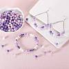 400Pcs 4 Colors Opaque Acrylic Beads MACR-SZ0001-79C-5