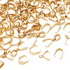 201 Stainless Steel Snap on Bails & Ice Pick Pinch Bails & Pendant Pinch Bails STAS-TA0006-34-3