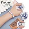 200Pcs 4 Styles Handmade Porcelain Beads PORC-CA0001-13-5