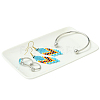 1Pc Rectangle Ceramic Jewelry Dish AJEW-BBC0002-48-1