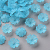Transparent Frosted Acrylic Bead Caps MACR-S371-04A-755-1