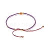 Adjustable Natural Yellow Aventurine Braided Bead Bracelets BJEW-F391-A17-8