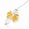 Crystal Fairy Beaded Wall Hanging Decoration Pendant Decoration HJEW-G019-02E-3