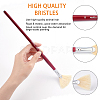 9Pcs Sector Painting Brush AJEW-GF0004-56-4