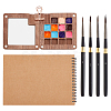   Portable Watercolor Supplies Set AJEW-PH0011-28-1