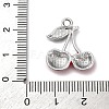 Cherry Alloy Pendants PALLOY-S051-03A-P-3