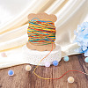 50M Gradient Color Waxed Polyester Cords YC-TADJ0001-04E-4