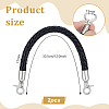 Braided Round Imitation Leather Bag Handles FIND-WH0139-955A-2