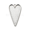 Tibetan Style Alloy Big Pendant Cabochon Settings X-TIBEP-LF11251Y-P-NR-1