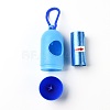 Plastic Pill Shape Pet Poop Waste Bags Holder AJEW-Z002-A03-2