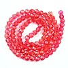Baking Paint Transparent Glass Beads X1-DGLA-A035-T6mm-A02-3
