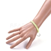 Unisex Waxed Cotton Cord Bracelets BJEW-JB05140-03-4