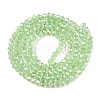 Electroplate Glass Beads Strands EGLA-A044-T2mm-B09-3