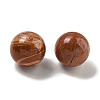 Natural Red Jasper Round Ball Figurines Statues for Home Office Desktop Decoration G-P532-02A-09-2