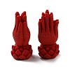 Dyed Buddha's Hand Synthetic Coral Beads CORA-O004-05A-2