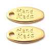 Brass Pendants KK-P203-11G-2