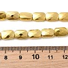 Electroplate Glass Beads Strands EGLA-F166-18G-4