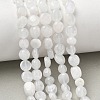 Natural Rainbow Moonstone Beads Strands G-Q961-27-7