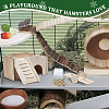 2 Sets 2 Style Wooden Teeter-totters DIY-FG0005-09-6