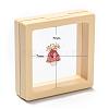 Square Transparent PE Thin Film Suspension Jewelry Display Box LS-CON-D009-01B-01-4