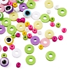 Glass Seed & Polymer Clay & Evil Eye Beads Kit for DIY Bracelet Making DIY-YW0004-63-4