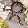 2Pcs 2 Colors Imitation Leather Bag Handles FIND-WR0002-68AB-4