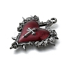 Alloy Enamel Gothic Style Pendants PALLOY-R157-06B-06A-2