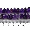 Natural Amethyst Beads Strands G-D091-A10-5