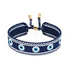 Adjustable Polyester Slider Bracelets FS-WG54A06-05-1