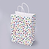 Triangle Pattern Party Present Gift Paper Bags DIY-I030-01A-1