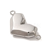 304 Stainless Steel Connector Charms STAS-S131-07P-2