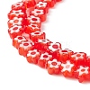 Handmade Millefiori Glass Bead Strands LS-LAMP-J035-4mm-67-3