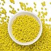 Frosted Opaque 6/0 Glass Seed Beads SEED-R029-4mm-A04-2