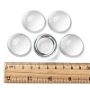 Transparent Half Round Glass Cabochons LS-X-GGLA-R027-30mm-5