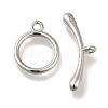 Brass Toggle Clasps KK-H480-02P-1