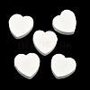 Spray Painted Wood Beads WOOD-L023-01B-1