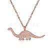 925 Sterling Silver Pendant Necklaces NJEW-BB30049-B-1