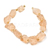 Raw Rough Natural Quartz Crystal Beads Strands G-Z131-J01-08-3