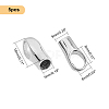 304 Stainless Steel Cord Ends STAS-UN0009-32B-5