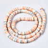 Handmade Polymer Clay Beads Strands CLAY-R089-4mm-108-3