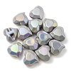 UV Plating Rainbow Iridescent Acrylic Beads OACR-P010-03F-1