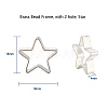 Brass Bead Frame KK-CJ0001-49S-2