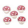 2-Hole Printed Opaque Resin Buttons RE-CBA2C75-04F-1