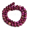Grade AB Natural Tiger Eye Beads Strands X-G-F591-18-8mm-05-3